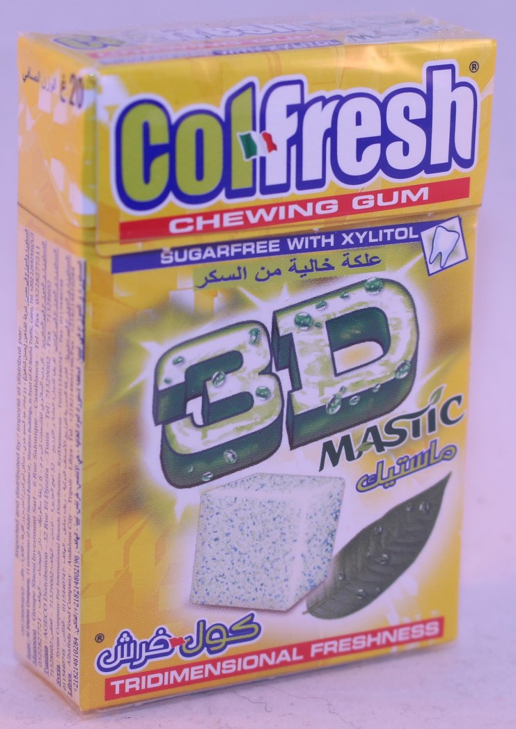 2015 Colfresh 3D Cubes Mastic (+arabic)