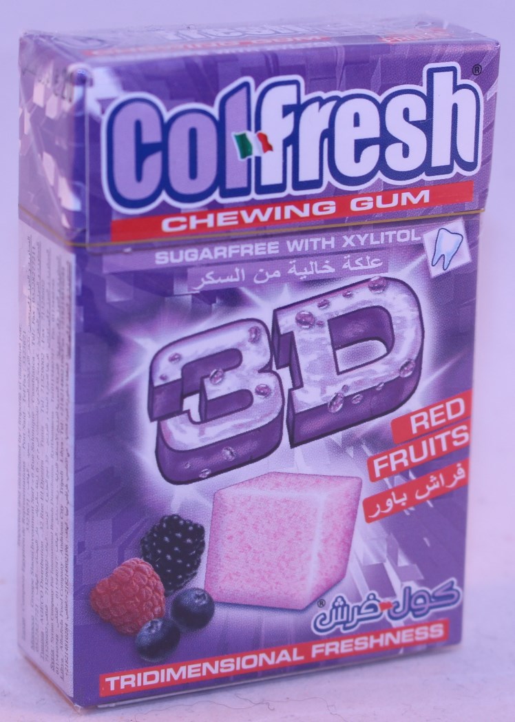 2015 Colfresh 3D Cubes Red Fruit (+arabic)