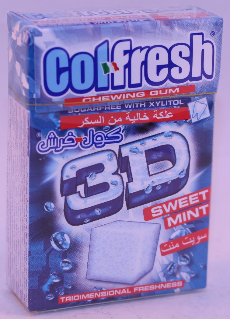 2015 Colfresh 3D Cubes Sweet Mint (+arabic)