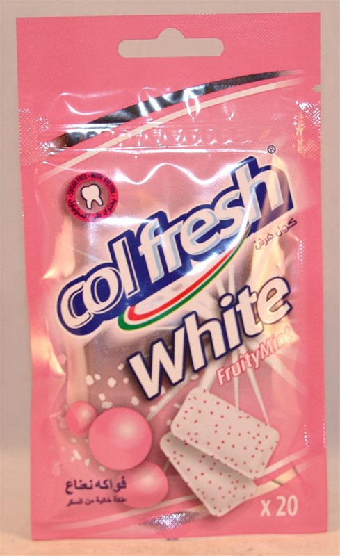 2018 Colfresh - Zipper Pouch - 20 pellets - Fruity Mint