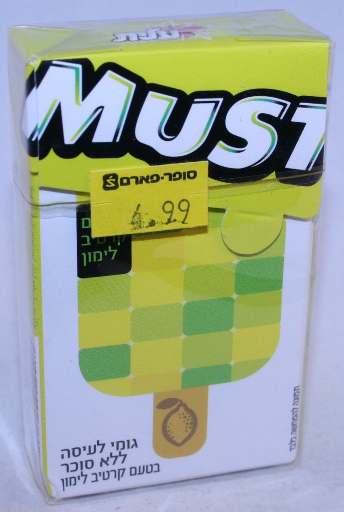 2012 Must Ice Pop Lemon
