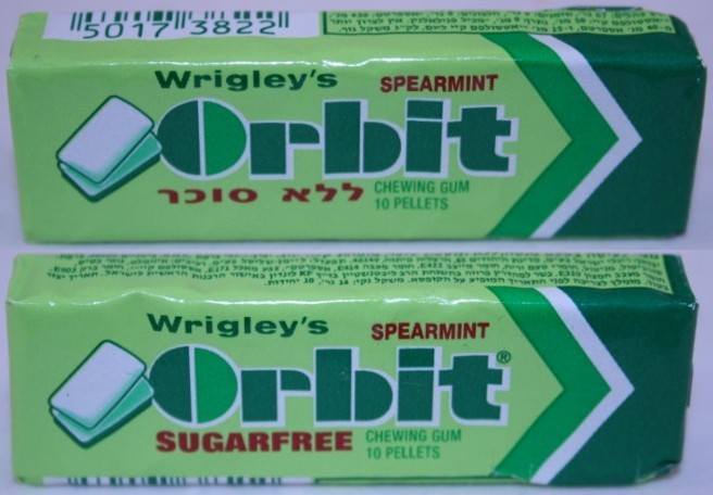 Orbit pellets Spearmint 2007