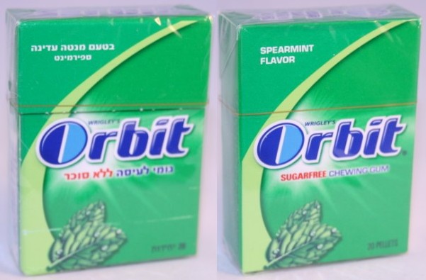 Orbit pellets Spearmint 2009