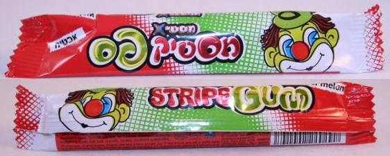 Mustix Stripe Gum Watermelon