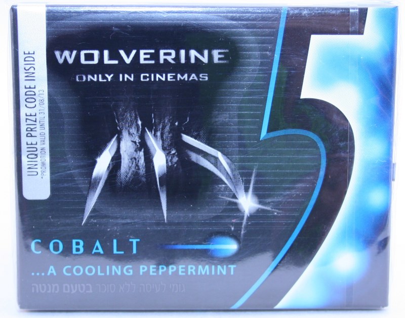 2013 Wrigley's 5 - 12 sticks - Cobalt, Peppermint